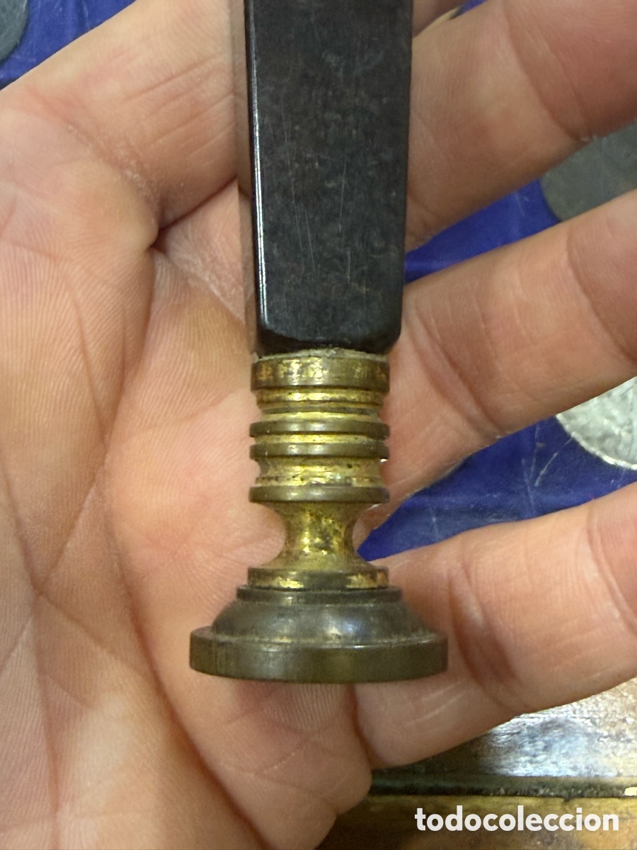 Escriban&iacute;a: Antiguo sello de lacre - Foto 3