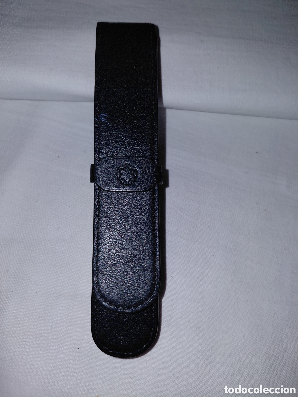 Escriban&iacute;a: FUNDA DE PIEL PARA PLUMA O BOLIGRAFO MONTBLANC