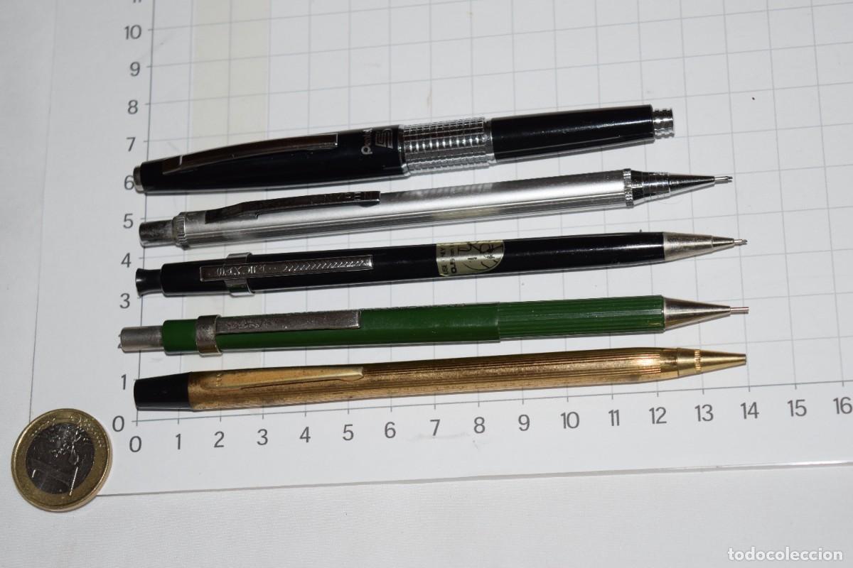 Escriban&iacute;a: Lote 5 L&aacute;pices / Portaminas - Diferentes marcas/modelos FABER, SAKURA, PENTEL, otros... &iexcl;MIRA FOTOS!