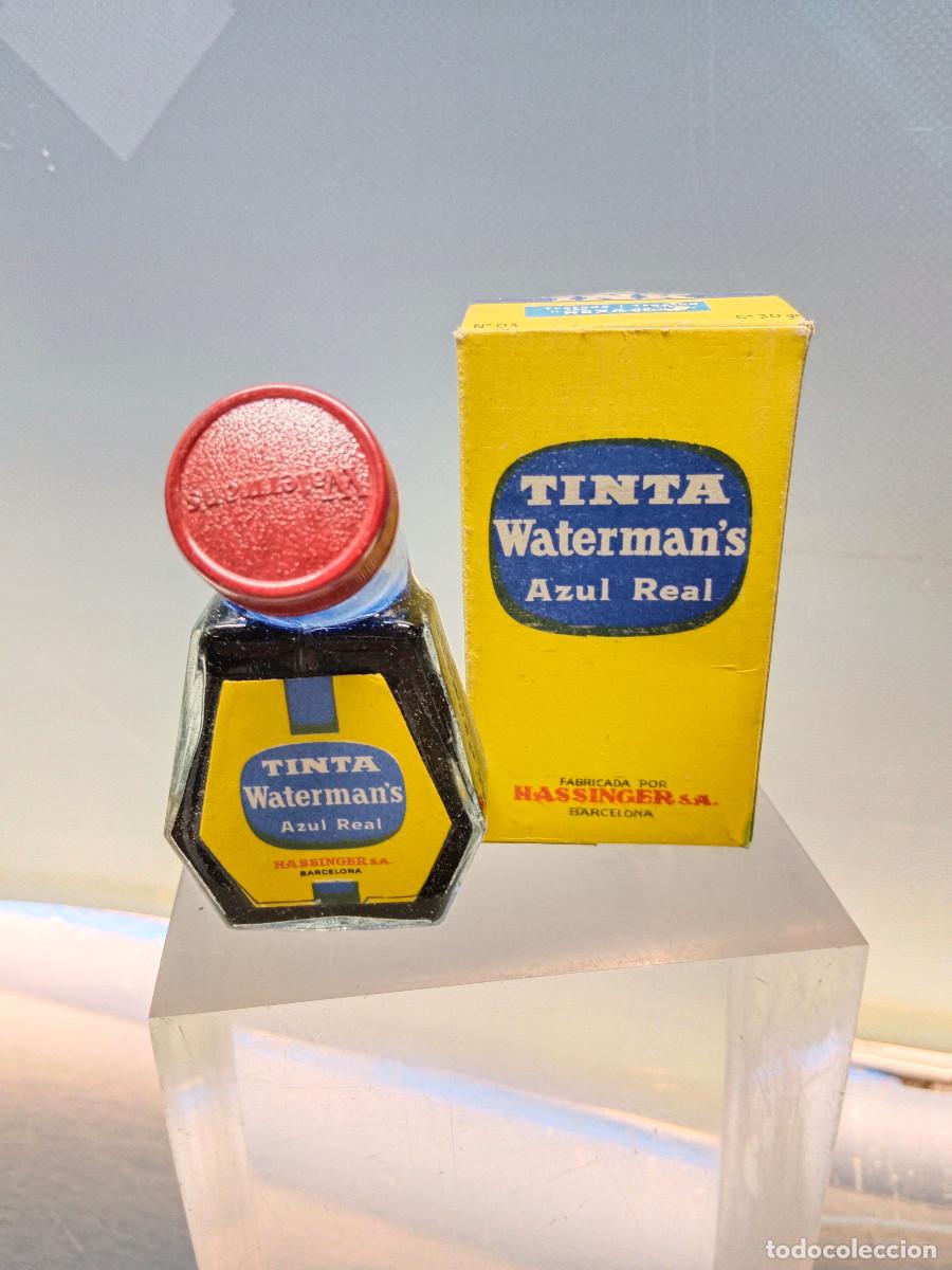 Escriban&iacute;a: TINTA WATERMAN&acute;S. BOTE LLENO TINTA AZUL REAL. fabricado en HASSINGER, S. A