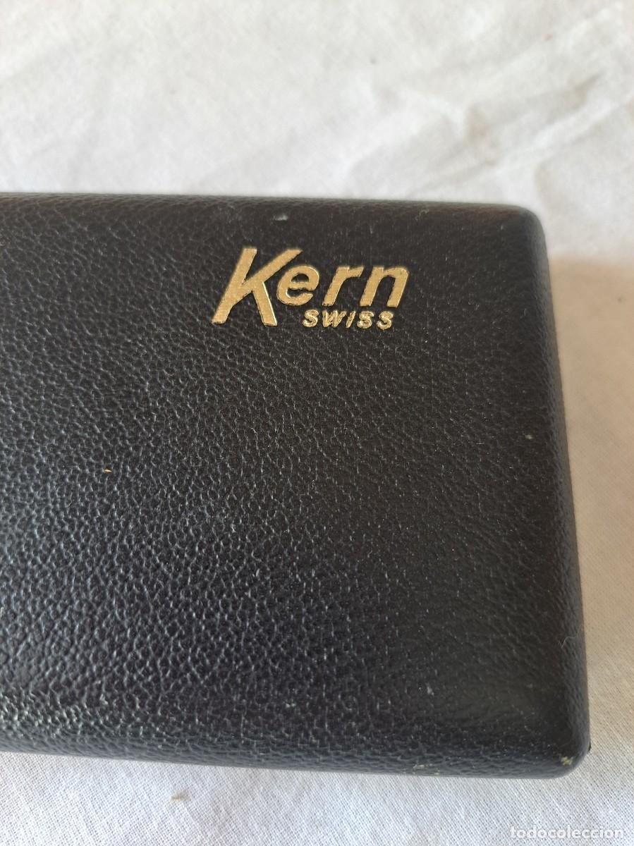 Escriban&iacute;a: ANTIGUO ESTUCHE CON COMPAS KERN AARAU - Foto 3