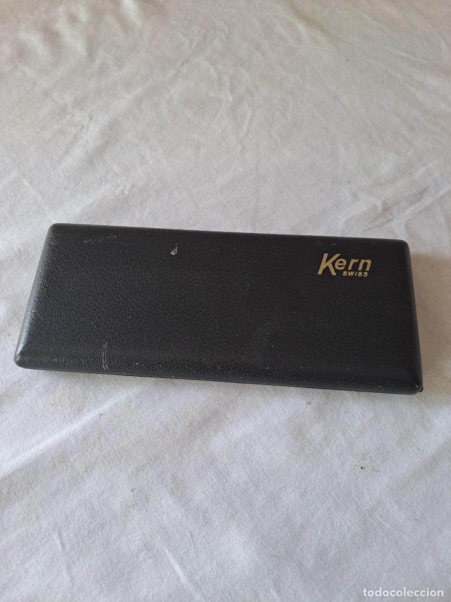 Escriban&iacute;a: ANTIGUO ESTUCHE CON COMPAS KERN AARAU - Foto 2