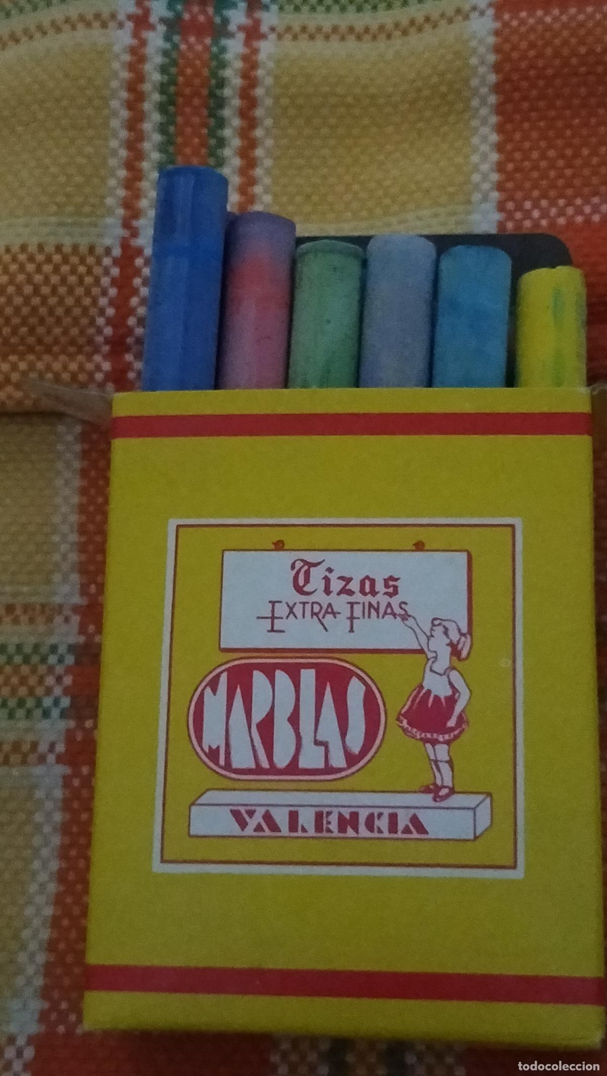 Escriban&iacute;a: TIZAS DE COLORES MARBLAS - Foto 3