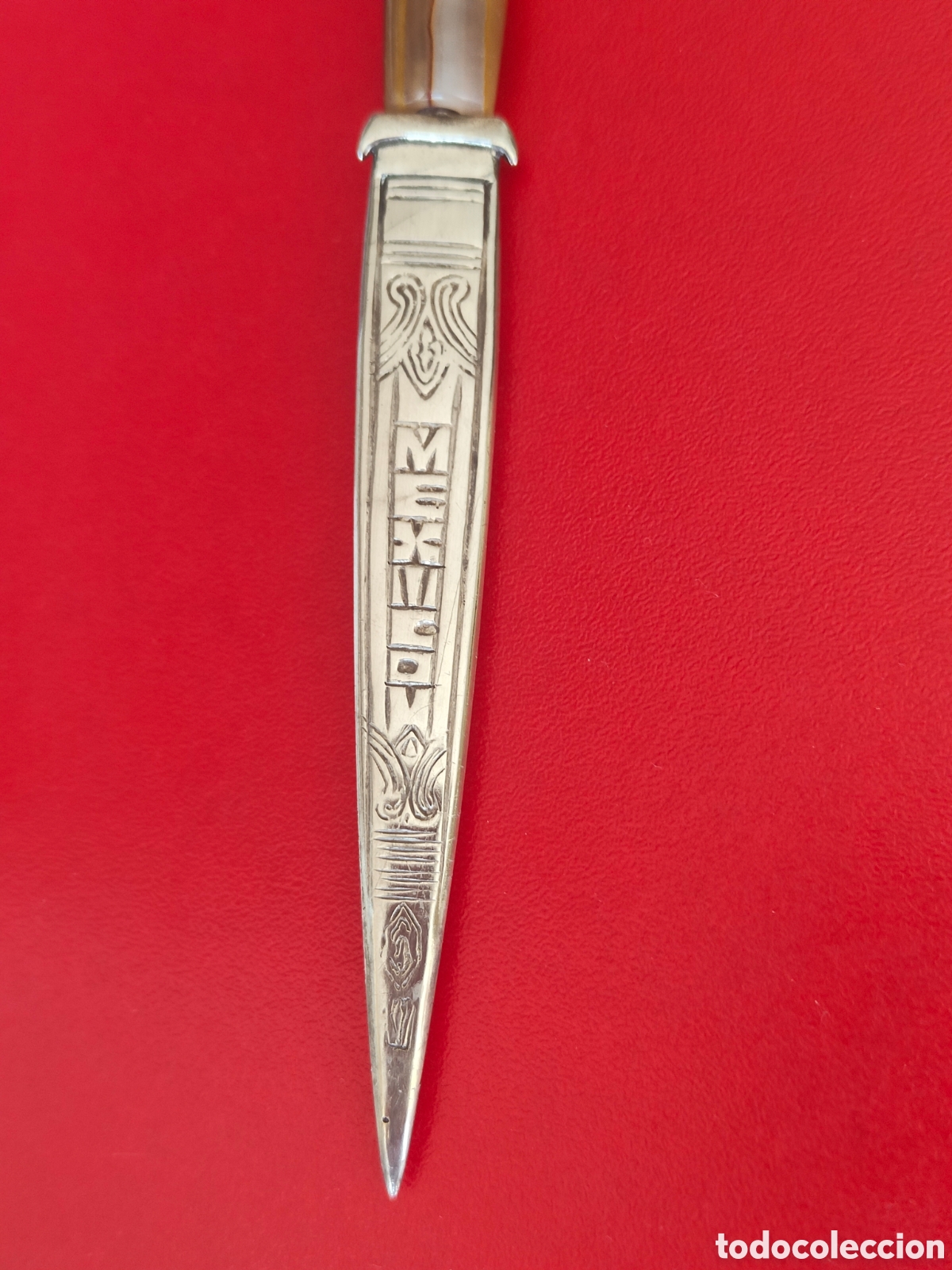 Escriban&iacute;a: Abrecartas Plata Mexicana - Foto 2