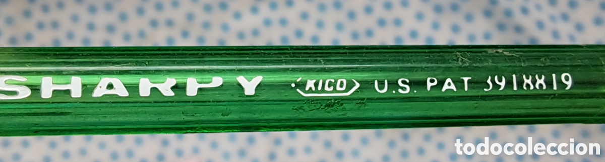 Escriban&iacute;a: Antiguo portaminas escolar Sharpy kico a&ntilde;os 70
