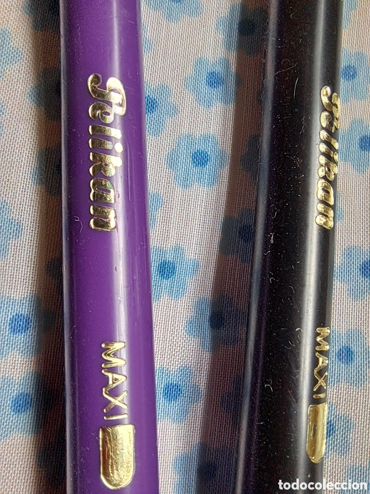 Escriban&iacute;a: Pelikan. Rotuladores Pelikan Maxi dos puntas. A&ntilde;os 80
