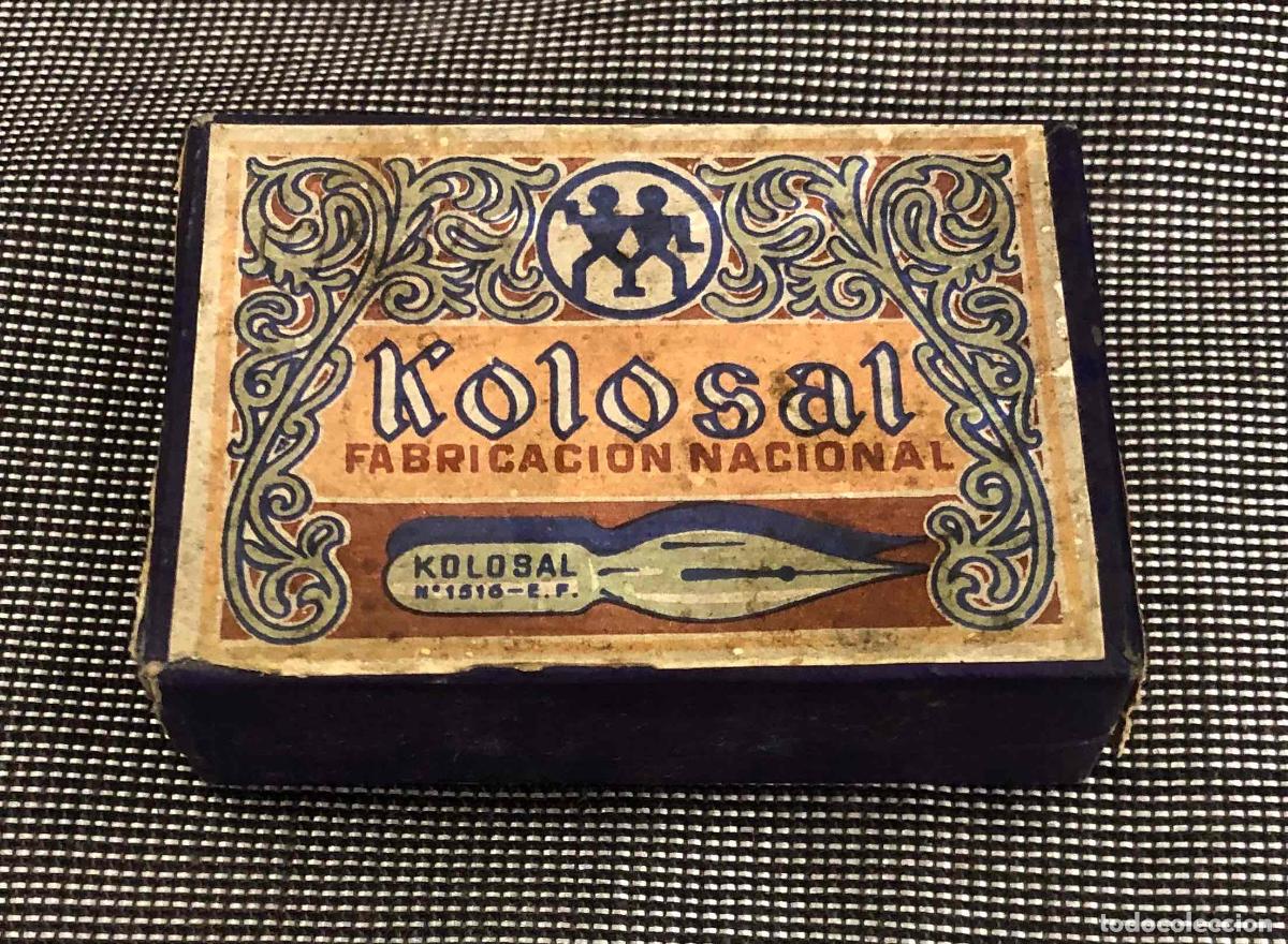 Escriban&iacute;a: Antigua Caja de Plumillas KOLOSAL n&ordm; 1516 de Johann Sindel