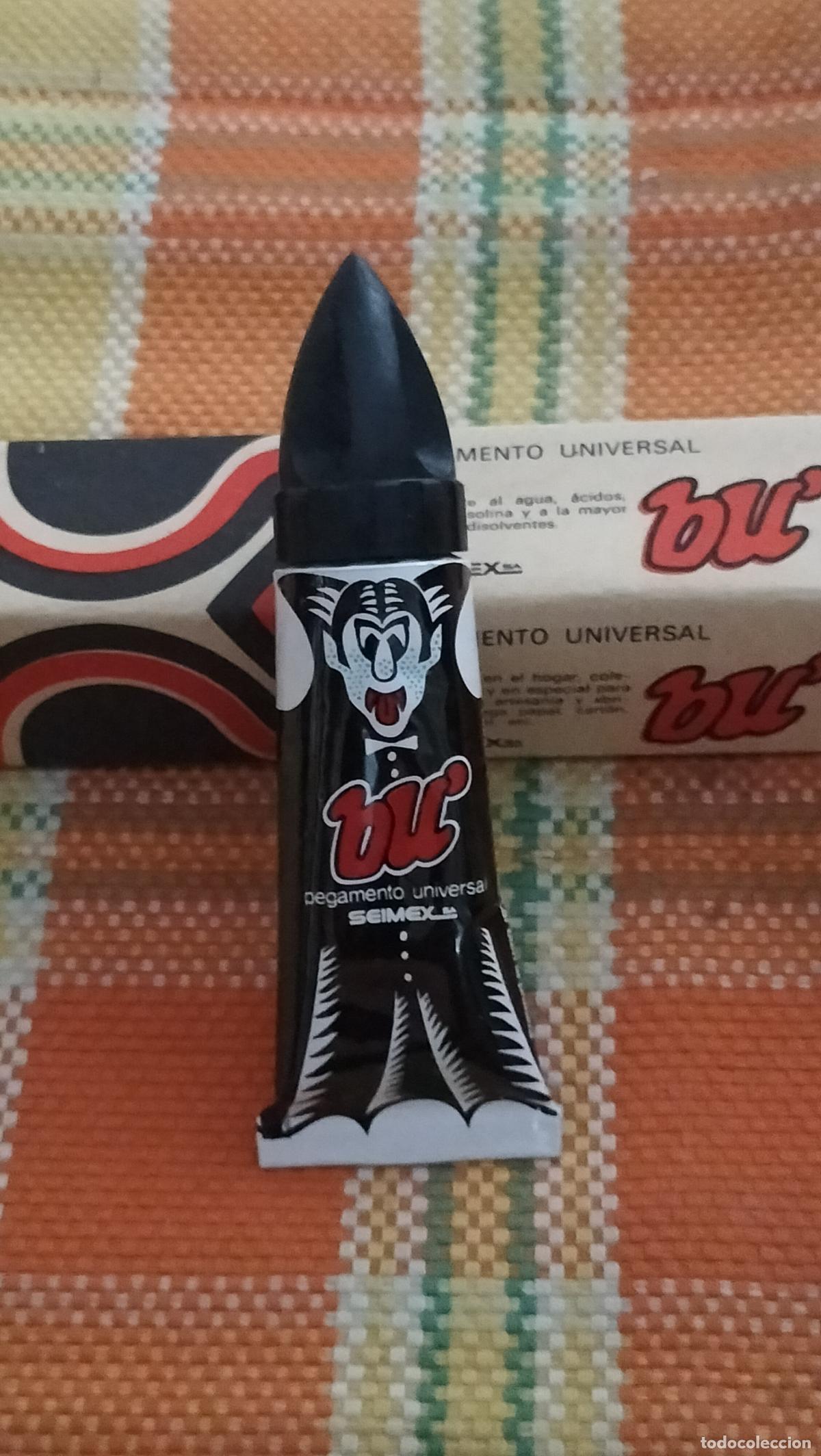 Escriban&iacute;a: ANTIGUO BOTE PEGAMENTO UNIVERSAL BU&acute;--- - Foto 4