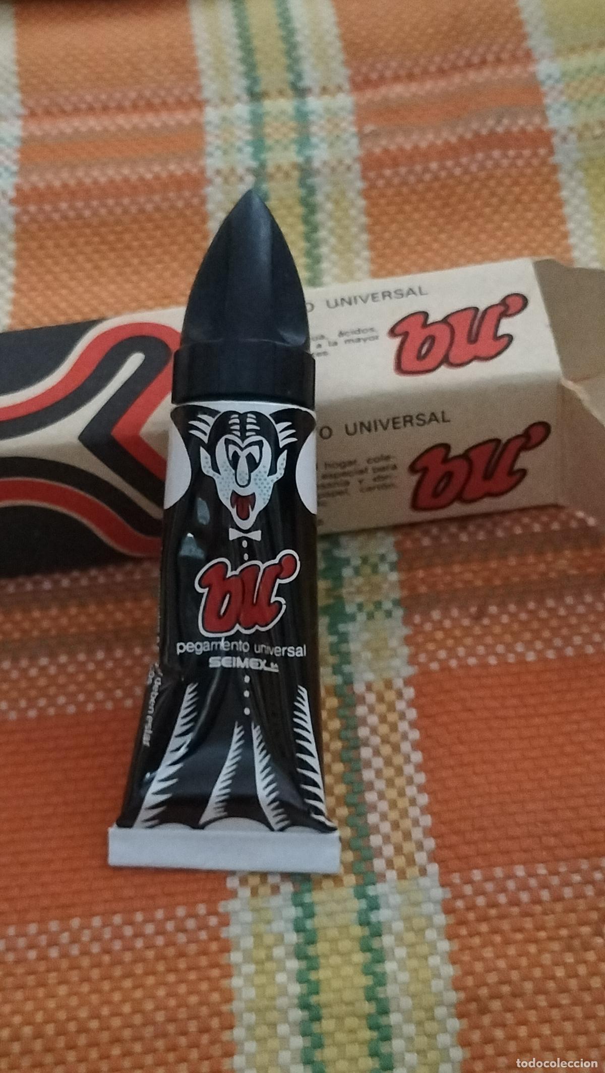 Escriban&iacute;a: ANTIGUO BOTE PEGAMENTO UNIVERSAL BU&acute;---