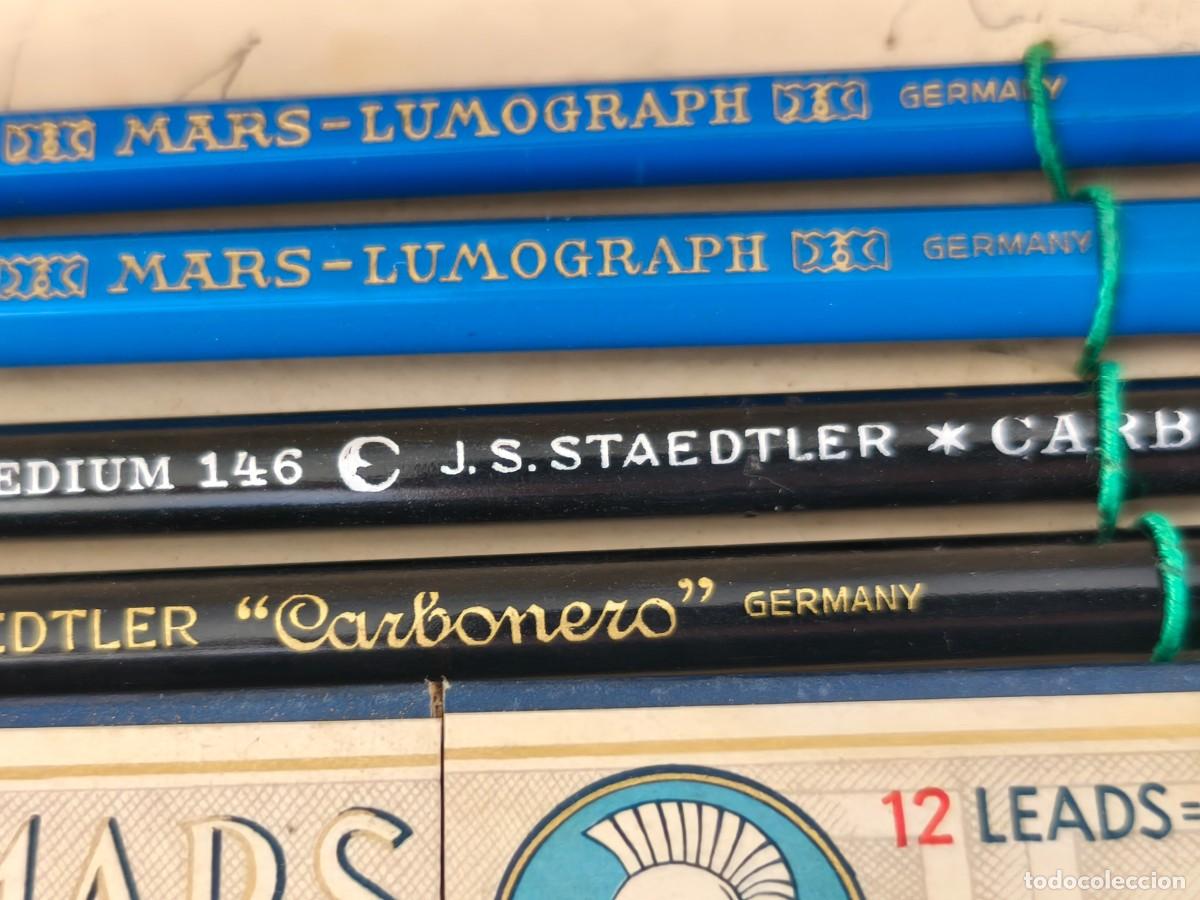 Escriban&iacute;a: Conjunto antiguo Staedtler l&aacute;piz l&aacute;pices - Foto 4