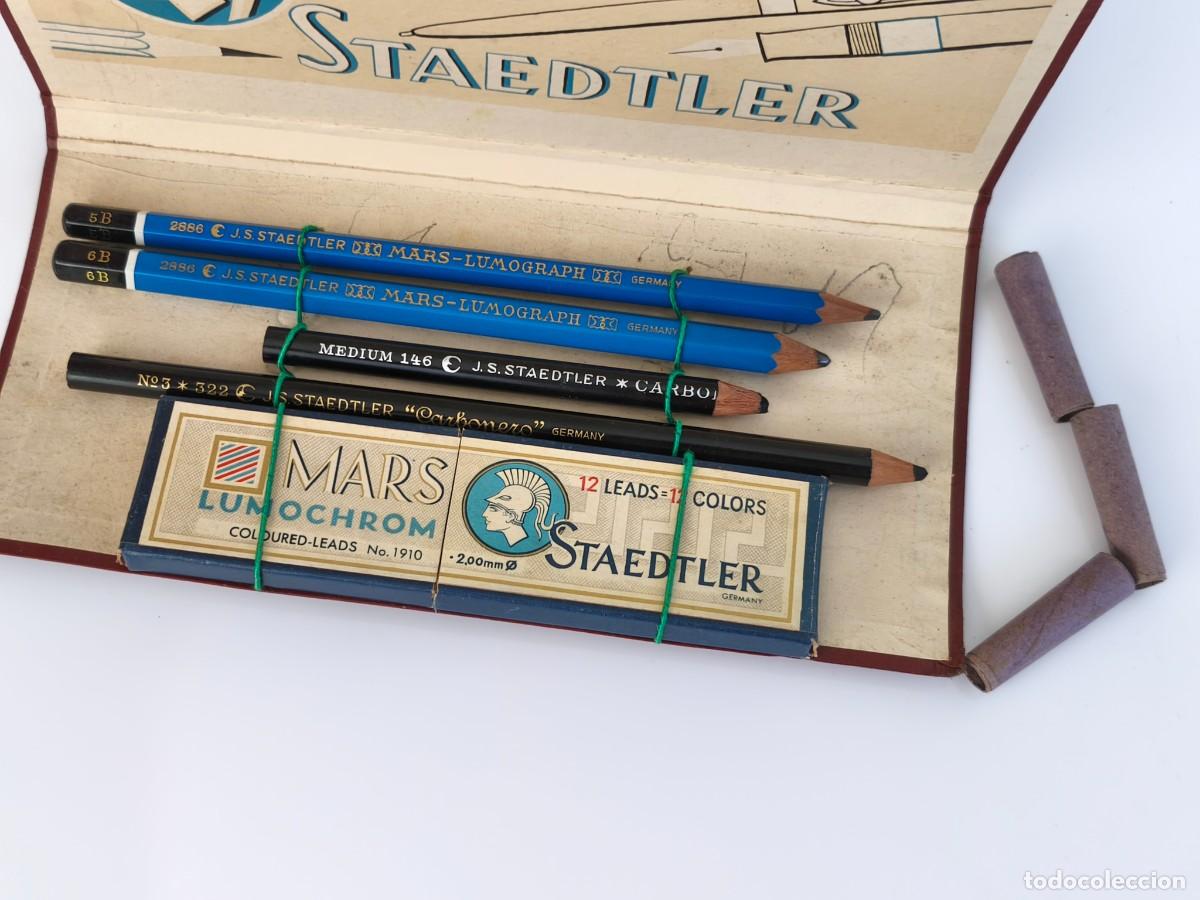 Escriban&iacute;a: Conjunto antiguo Staedtler l&aacute;piz l&aacute;pices - Foto 5