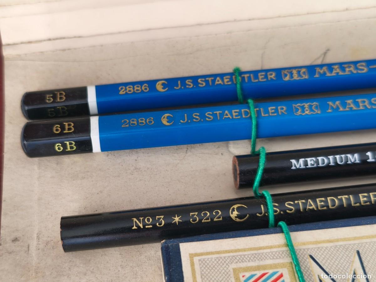 Escriban&iacute;a: Conjunto antiguo Staedtler l&aacute;piz l&aacute;pices - Foto 6