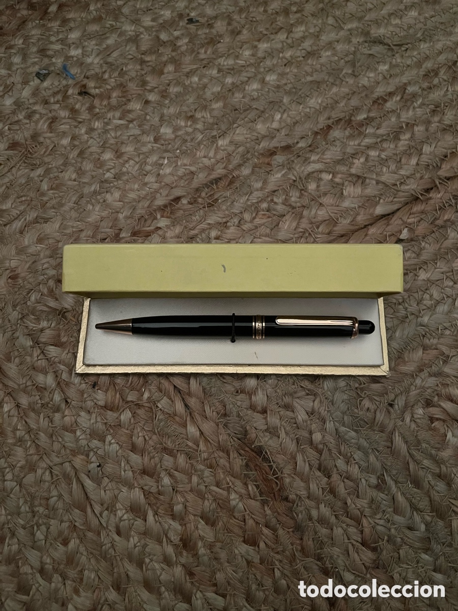 Escriban&iacute;a: Montblanc PIX Portaminas Negro y Dorado &ndash; Con Caja Original