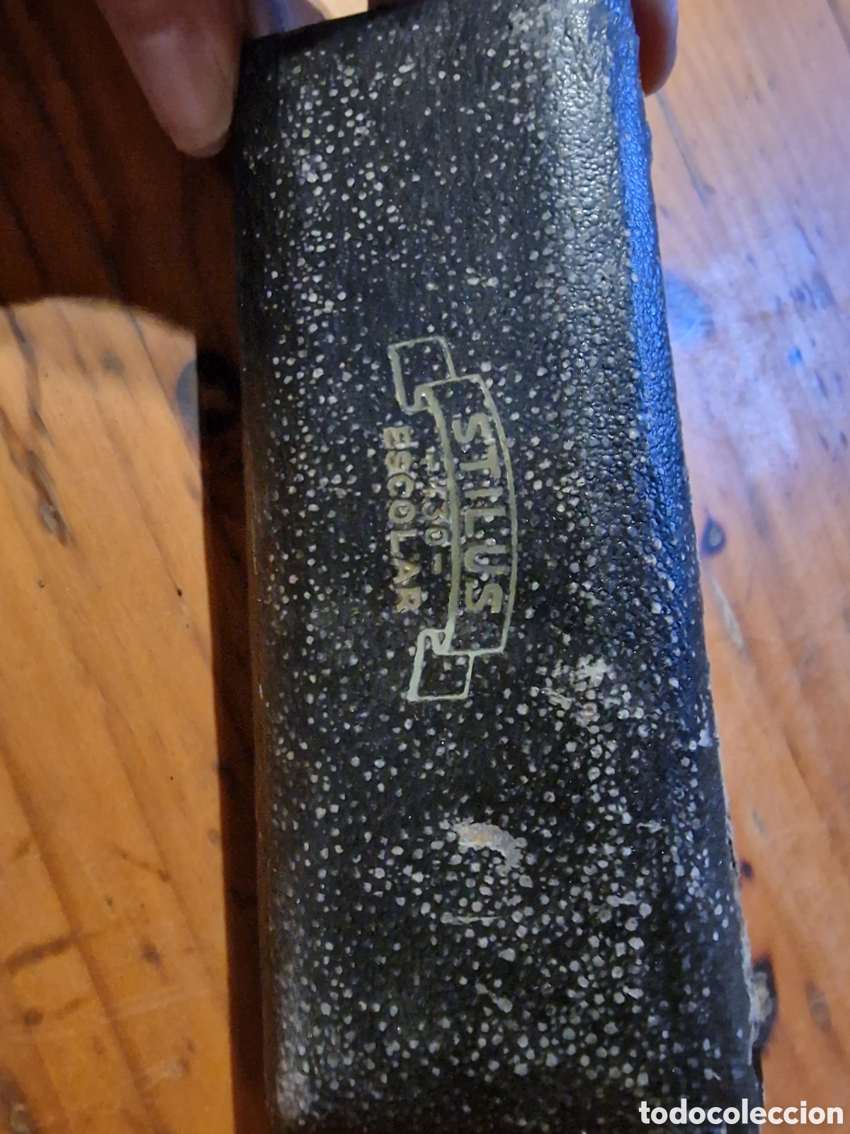 Escriban&iacute;a: Antiguo estuche comp&aacute;s con piezas,marca stilus 430 escolar,ver fotos