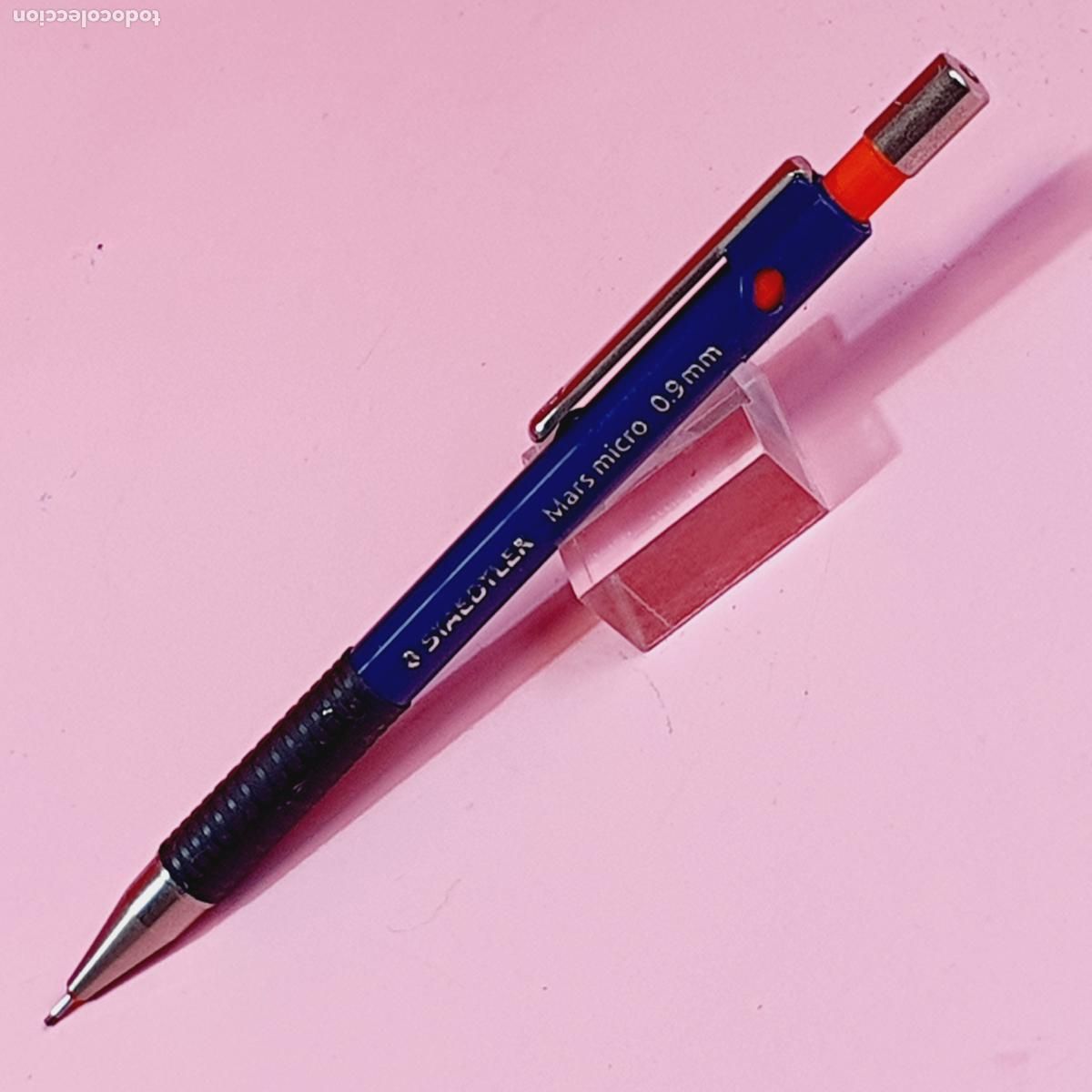 Escriban&iacute;a: PORTAMINAS-STAEDTLER MARS MICRO 0,9 MM+TUBO MINAS-NUEVO-DISTINTIVO ORANGE-VER FOTOGRAF&Iacute;AS.