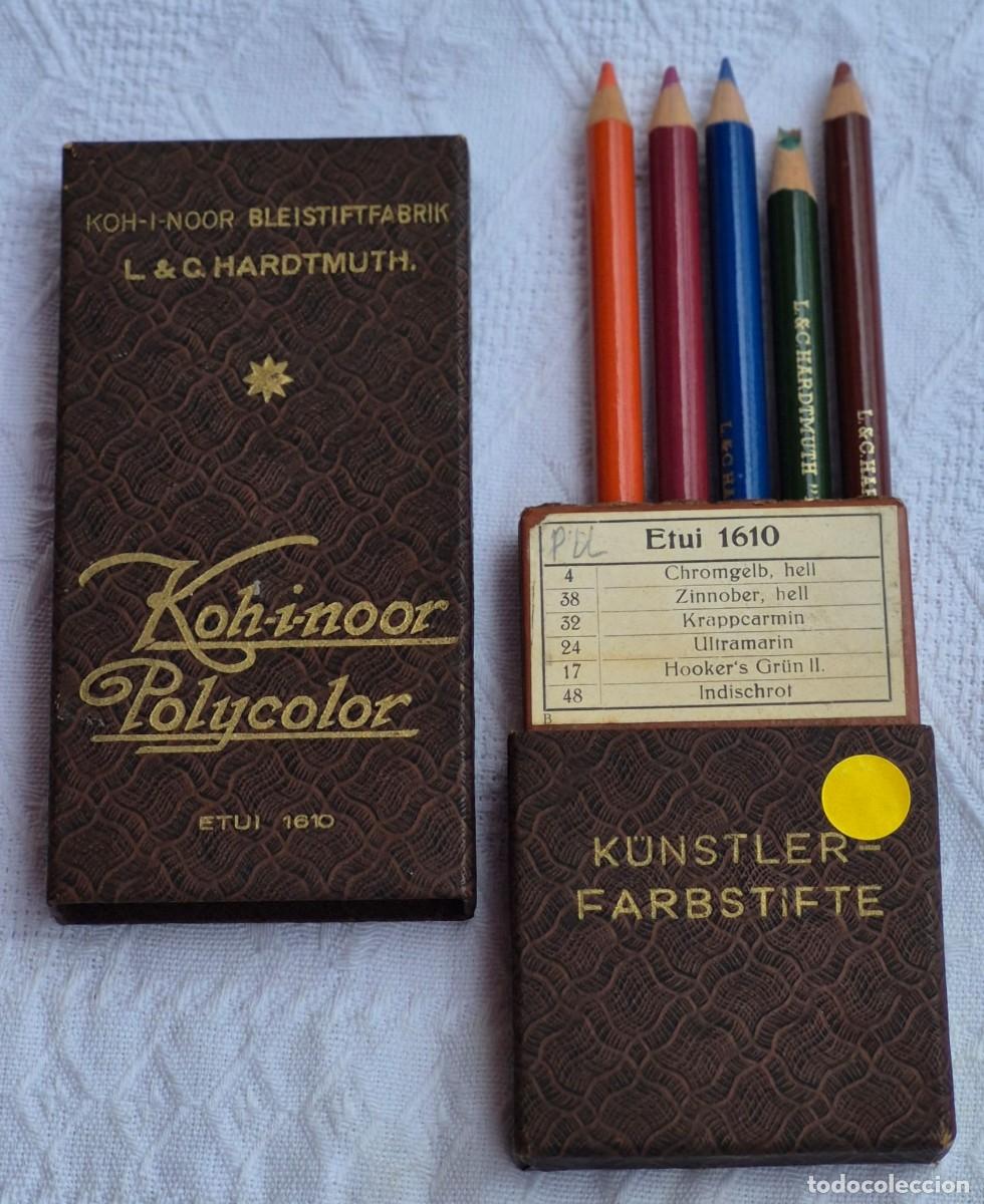 Escriban&iacute;a: LAPICES COLOR L&C HARDTMUTH KOH-i-NOOR POLYCOLOR MOD 1610-estuche cart&oacute;n con 5 l&aacute;pices -CON EL SELLO