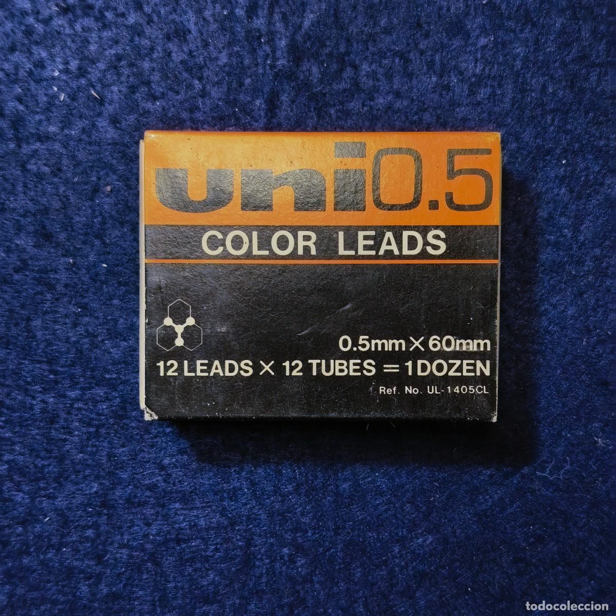 Escriban&iacute;a: MINAS DE RECAMBIO PARA PORTAMINAS 12 TUBOS DE 12 PUNTAS DE LAPIZ MARCA UNI 0,5 X 60 MM. JAPAN
