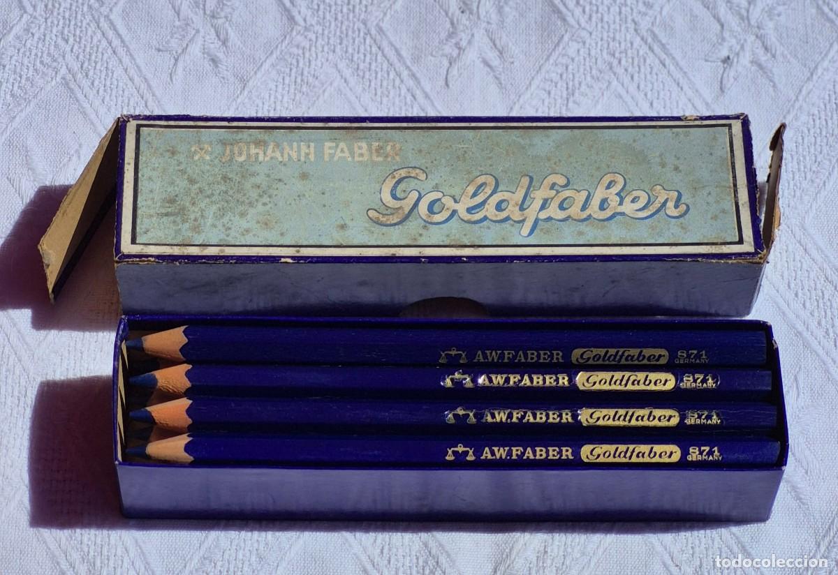 Escriban&iacute;a: JOHANN FABER &ndash; GOLDFABER &ndash; 871 &ndash; Germany - caja de 12 l&aacute;pices-estuche cart&oacute;n