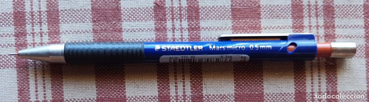 Escriban&iacute;a: Portaminas Staedtler azul Mars micro 0,5 mm