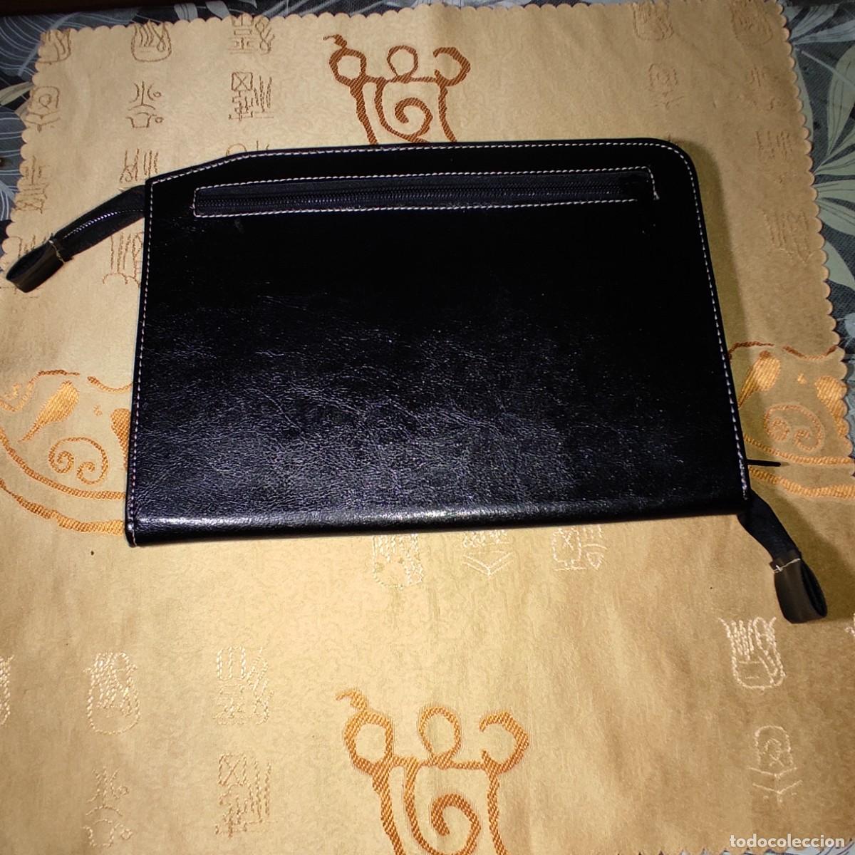 Escriban&iacute;a: Carpeta & portafolios con cremallera.A&ntilde;os 80