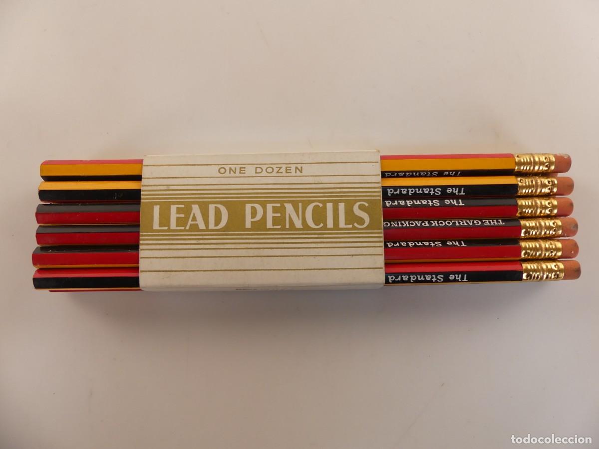Scrivania: JUEGO DE 12 LAPICES LEAD PENCILS MADE IN U.S.A.