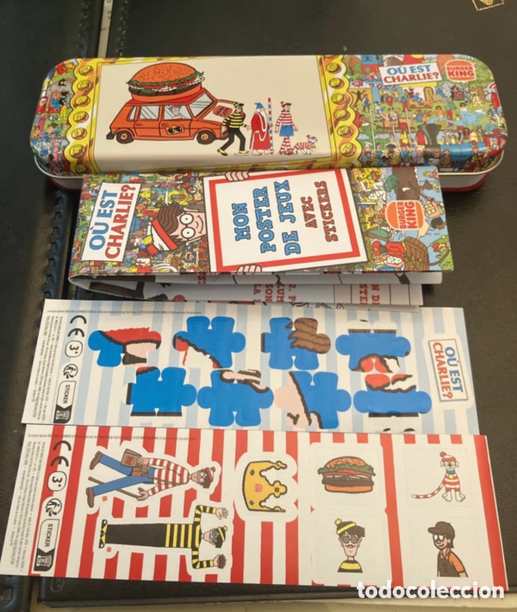 Schreibwaren: Estuche plumier, Donde Est&aacute; Wally? Edicion Francia