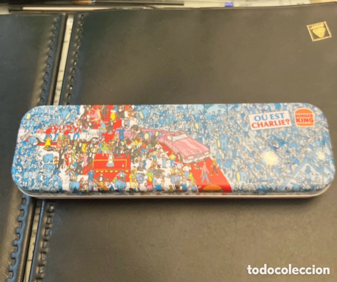 Writing Items: Estuche plumier, Donde Est&aacute; Wally? Edicion Francia