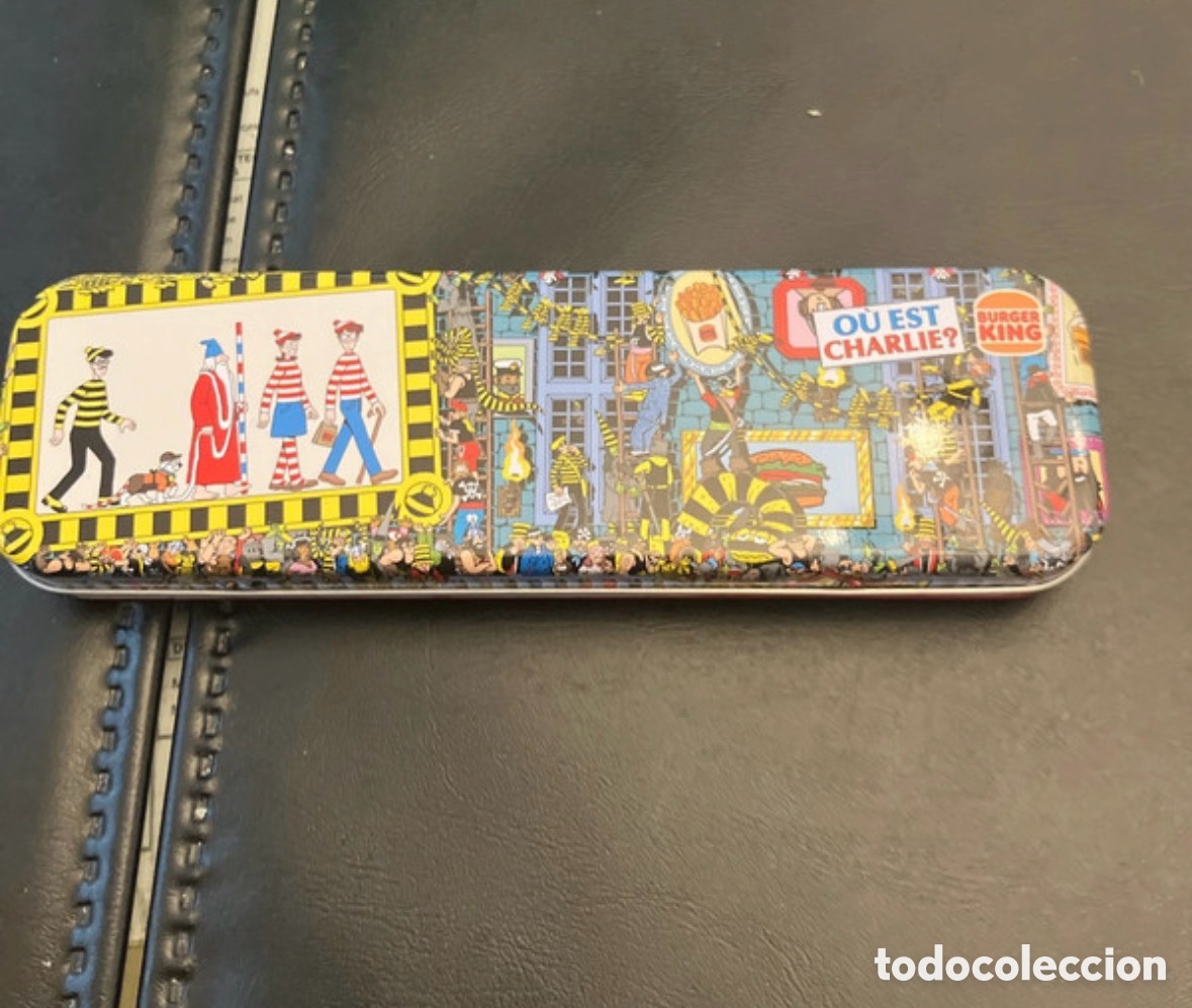 Writing Items: Estuche plumier completo, Donde Est&aacute; Wally? Edicion Francia