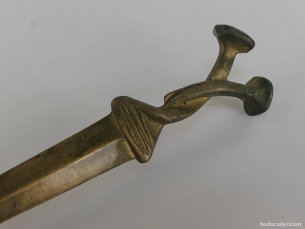 Escriban&iacute;a: ABRECARTAS DE LATON O BRONCE - Foto 5