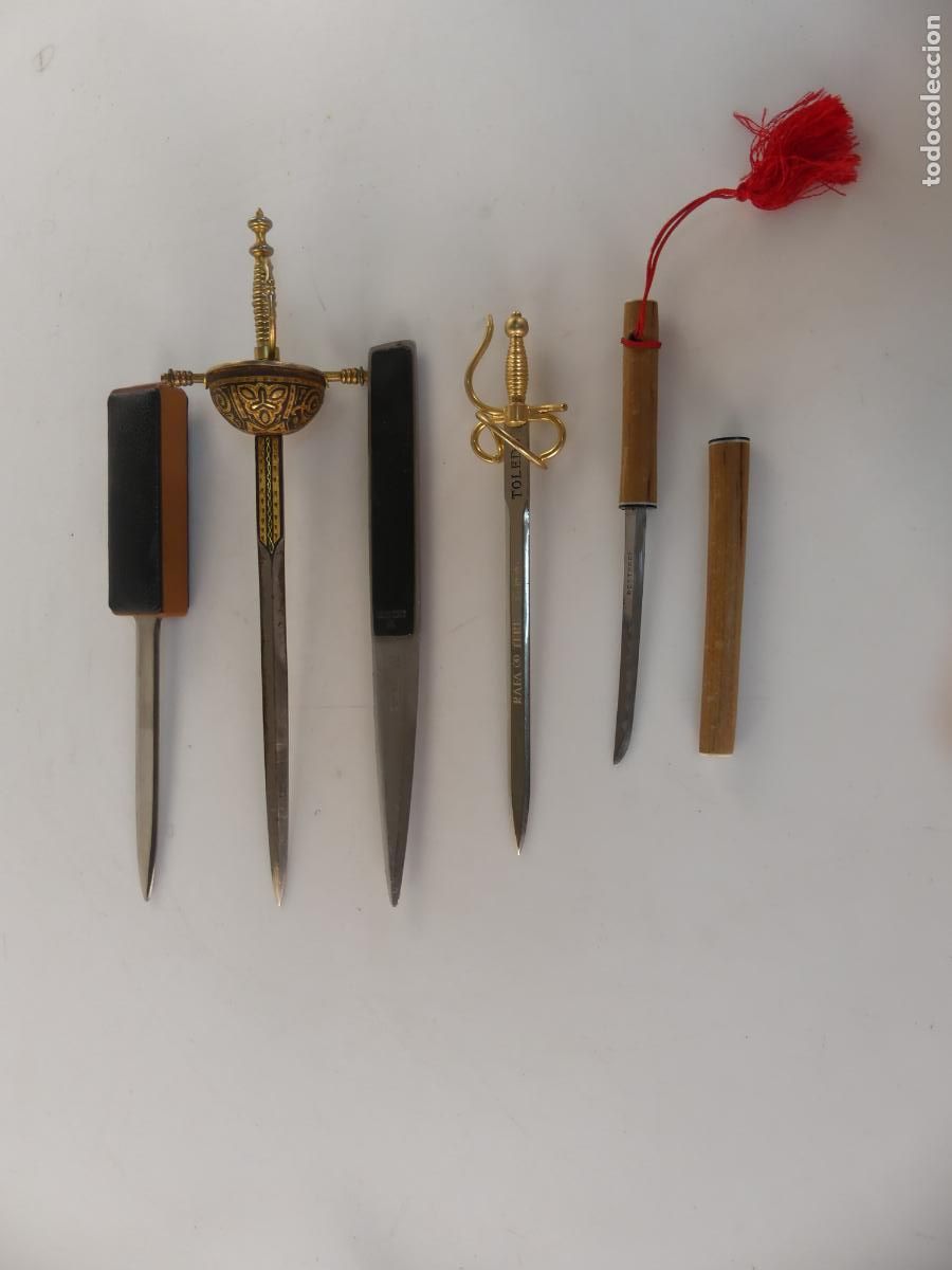 Escriban&iacute;a: LOTE DE 5 ABRECARTAS - Foto 9