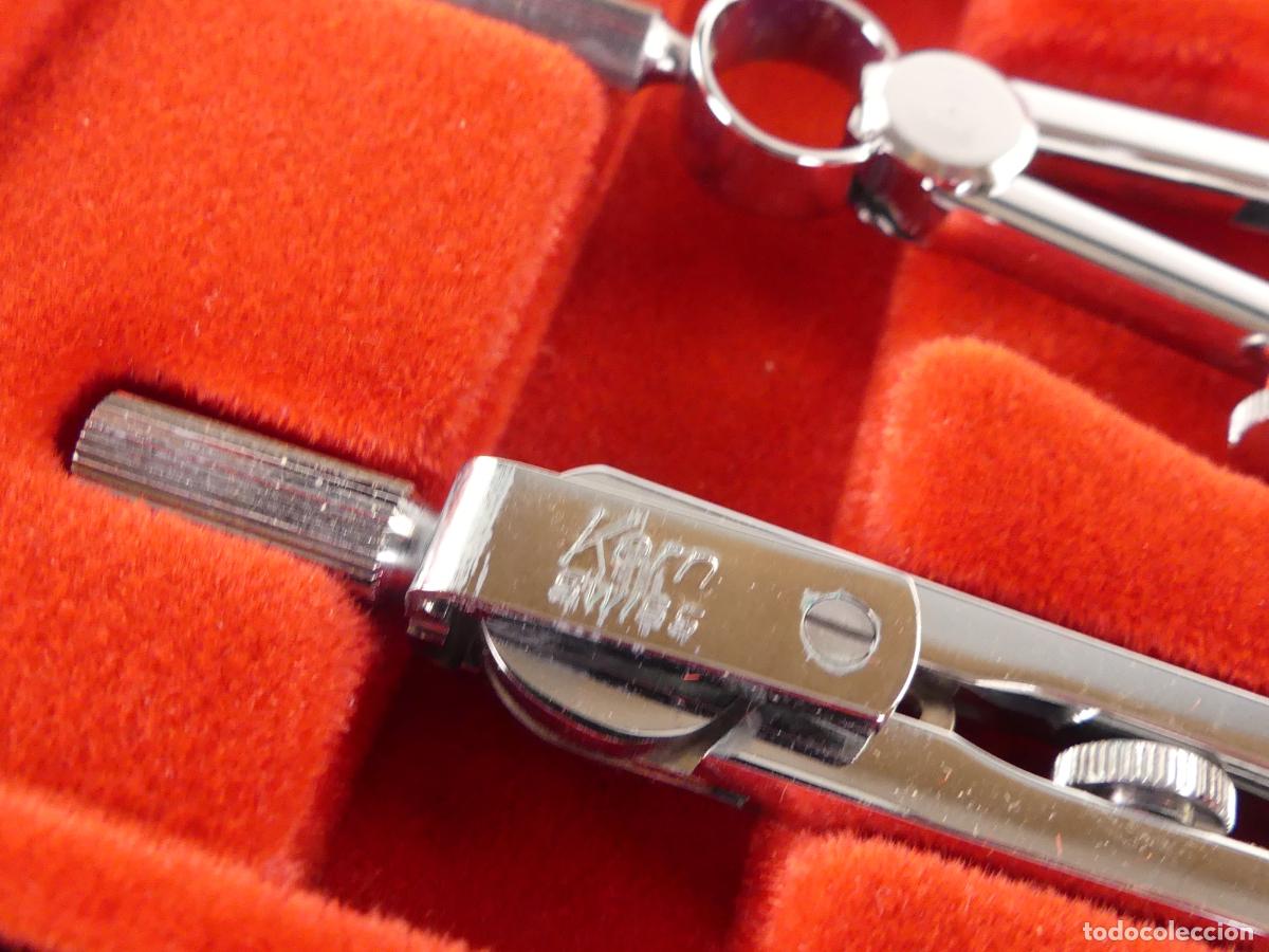 Escriban&iacute;a: JUEGO DE COMPASES MARCA KERN CON ESTUCHE - Foto 6