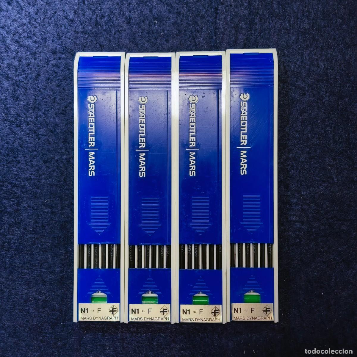 Schreibwaren: 4 PAQUETES DE 12 GH MINAS STAEDTLER MARS DYNAGRAPH N1 - F DUREZA 6. MADE GERMANY. SIN USAR