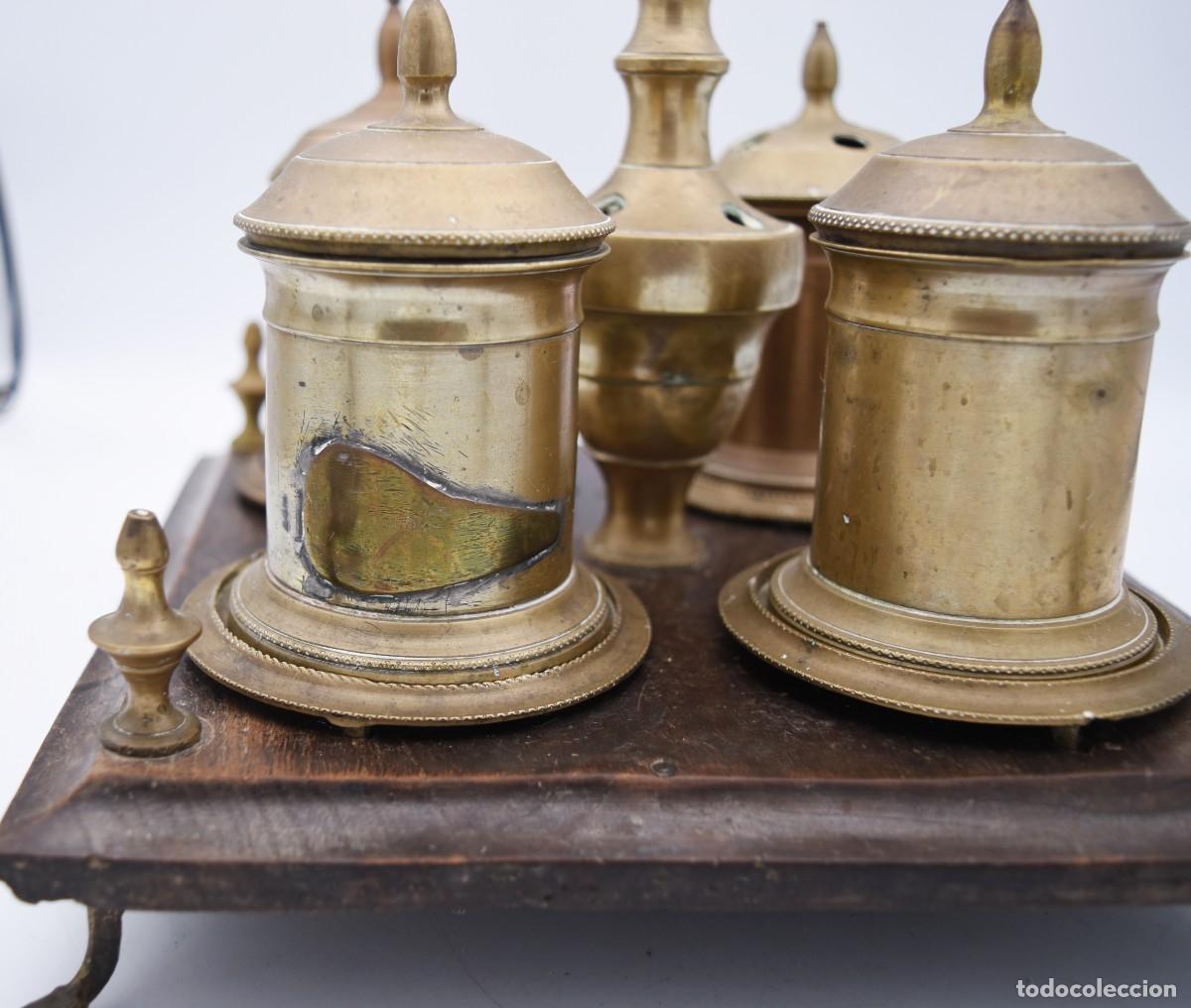 Escriban&iacute;a: Conjunto de escritorio - Bronce antiguo - Foto 16