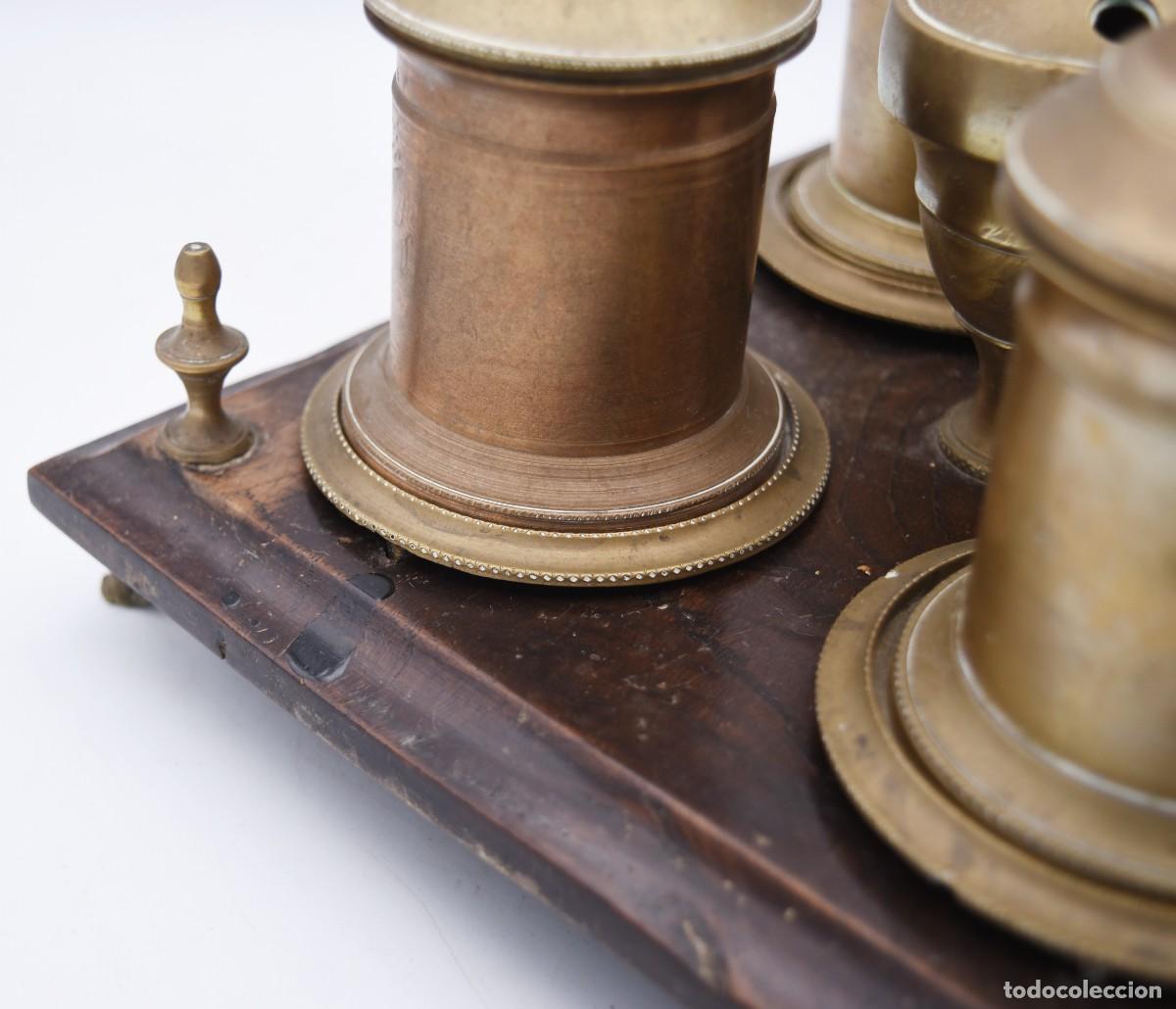 Escriban&iacute;a: Conjunto de escritorio - Bronce antiguo - Foto 18