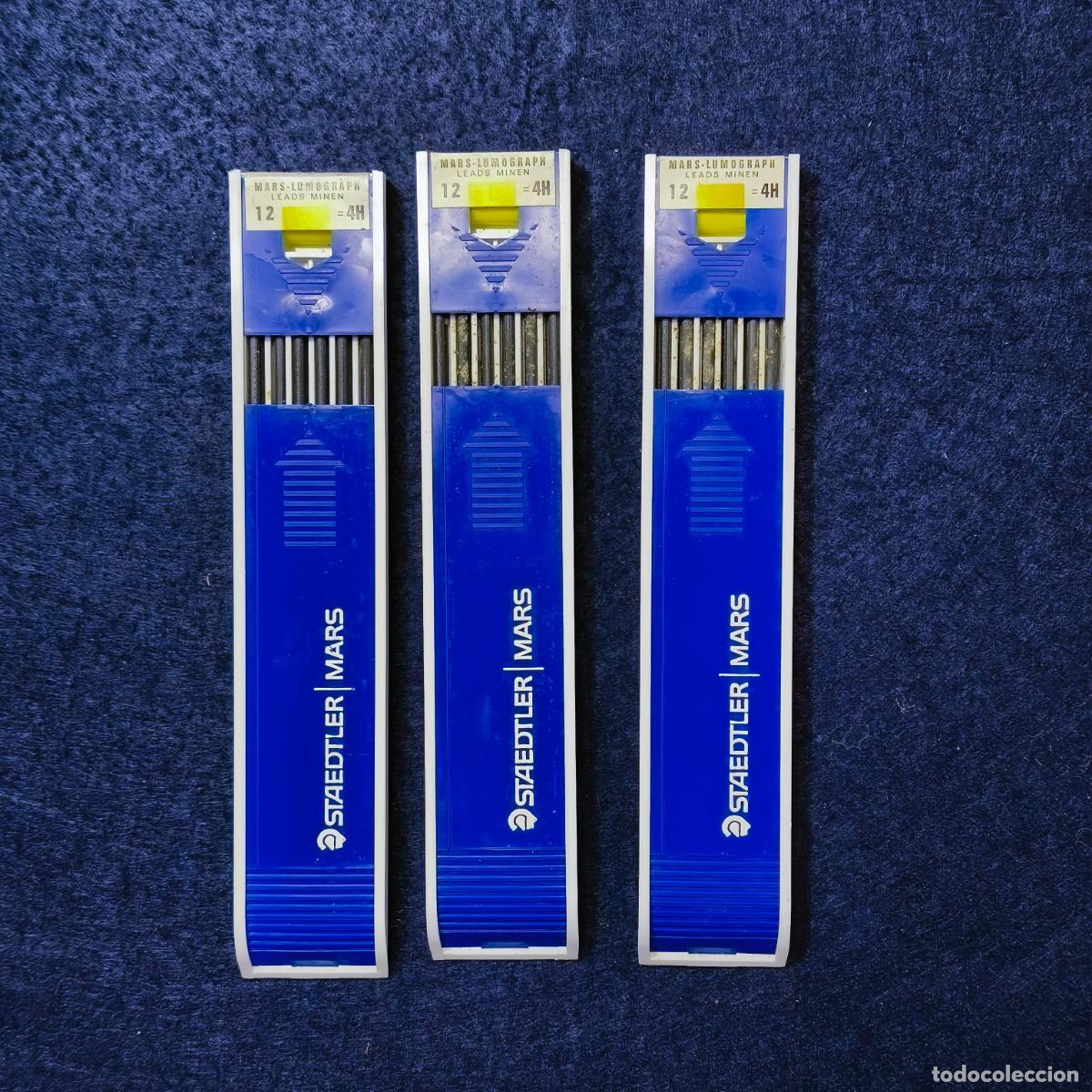 Writing Items: 3 PAQUETES DE 12 = 4H MINAS STAEDTLER MARS 502. MADE GERMANY. SIN USAR