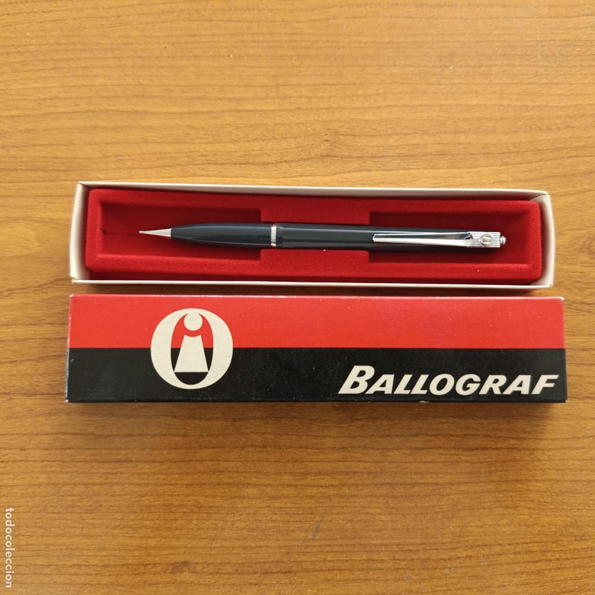 Escriban&iacute;a: PORTAMINAS BALLOGRAF. ESCRITURA. EN SU CAJA. DE TIENDA