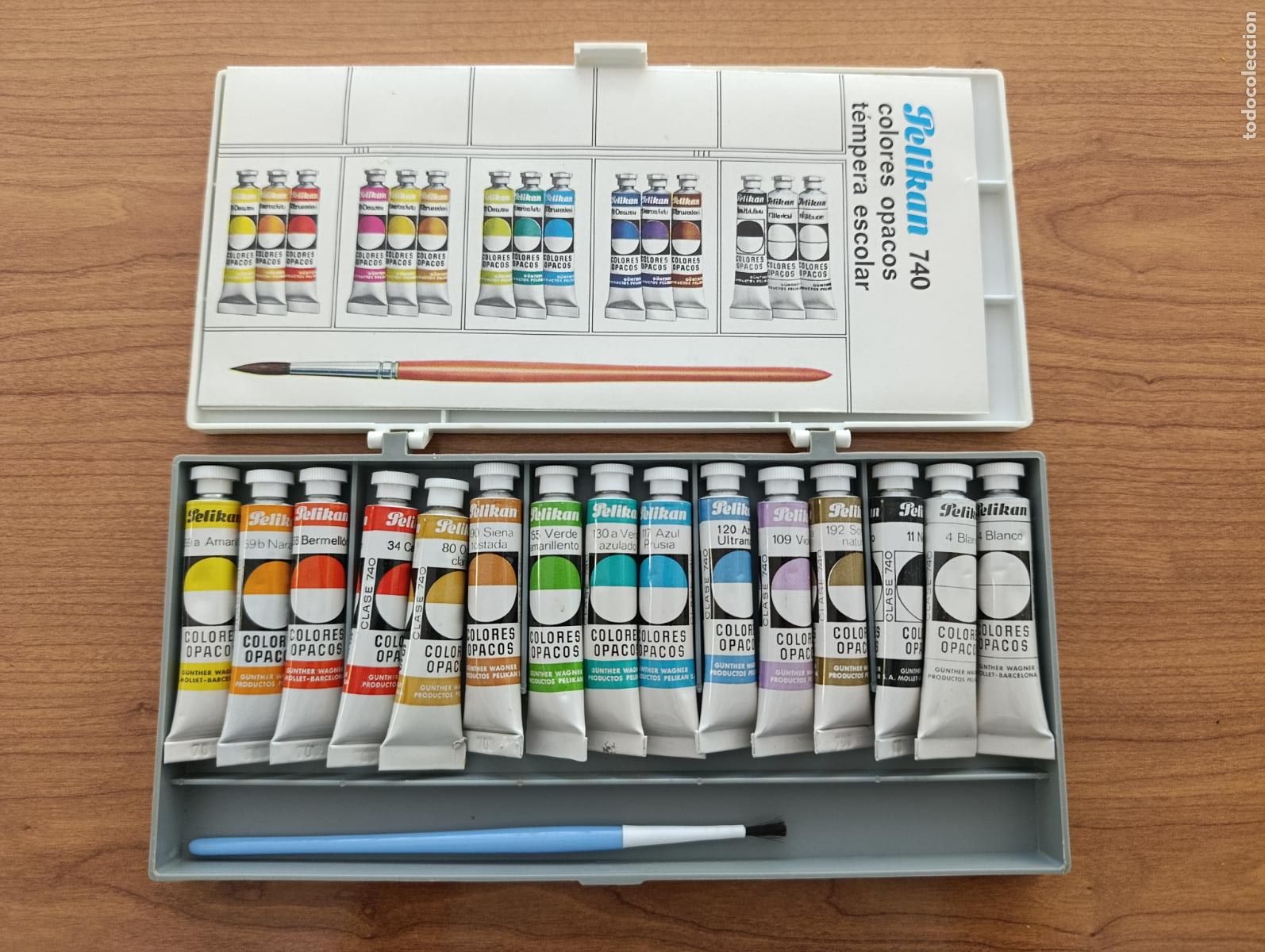 Escriban&iacute;a: MATERIAL DE PINTURA. COLORES OPACOS. PELIKAN. SIN USO, DE TIENDA