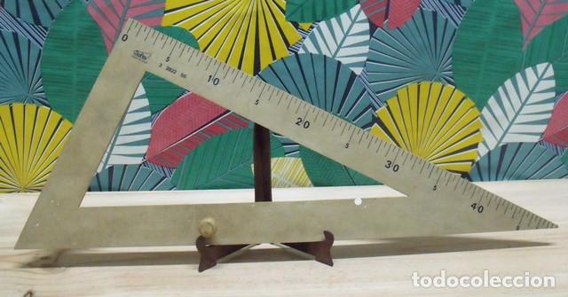 Escriban&iacute;a: Cartab&oacute;n Pizarra Safta - Hecho en Espa&ntilde;a - 50 cm - Escuadra y Cartab&oacute;n Colegios