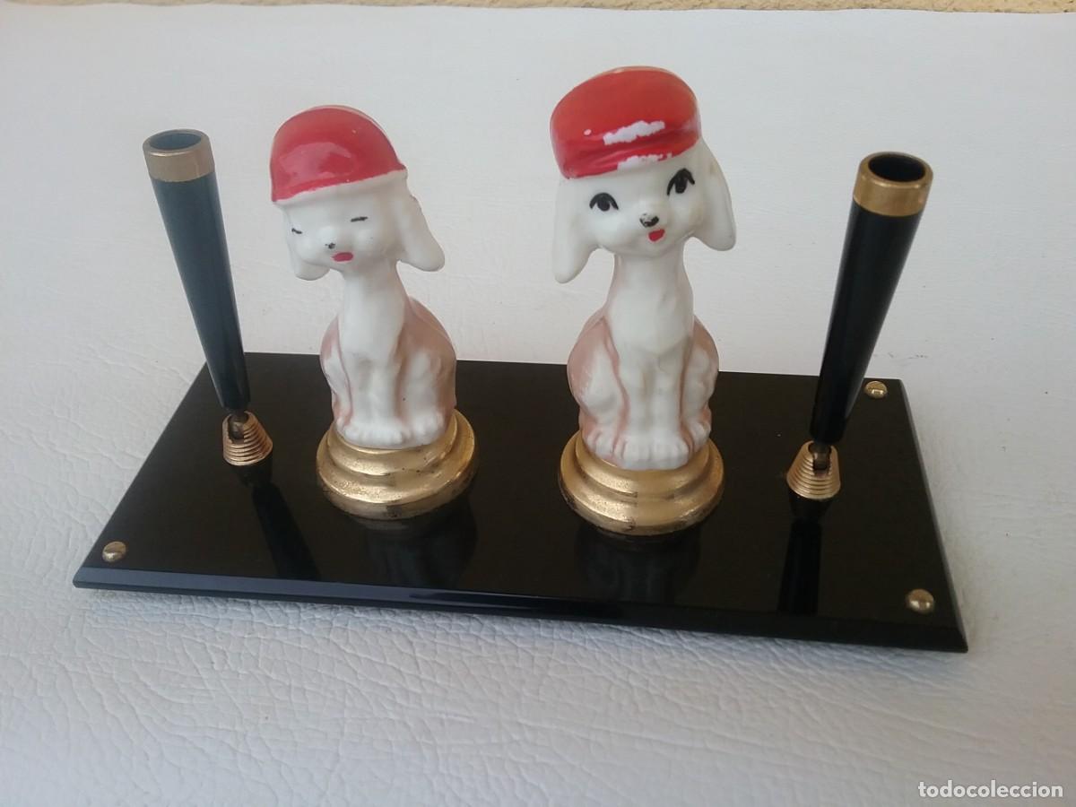 Schreibwaren: PORTAPLUMAS PERRITOS VINTAGE MOTIVO ANIMAL