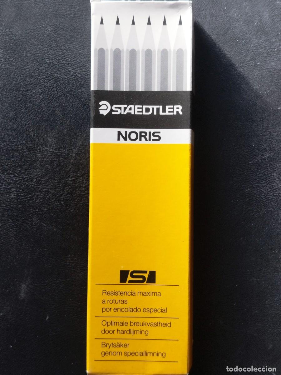 Schreibwaren: Caja original de 12 l&aacute;pices Staedtler Noris 120-B (Germany) - Vintage sin usar