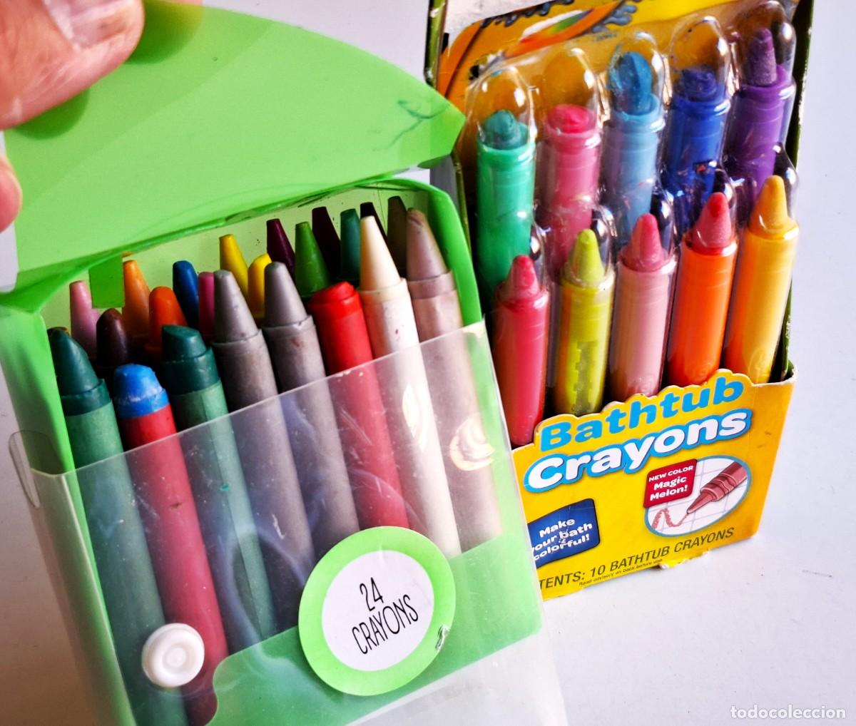Escriban&iacute;a: LOTE DE DOS CAJAS DE CRAYONES