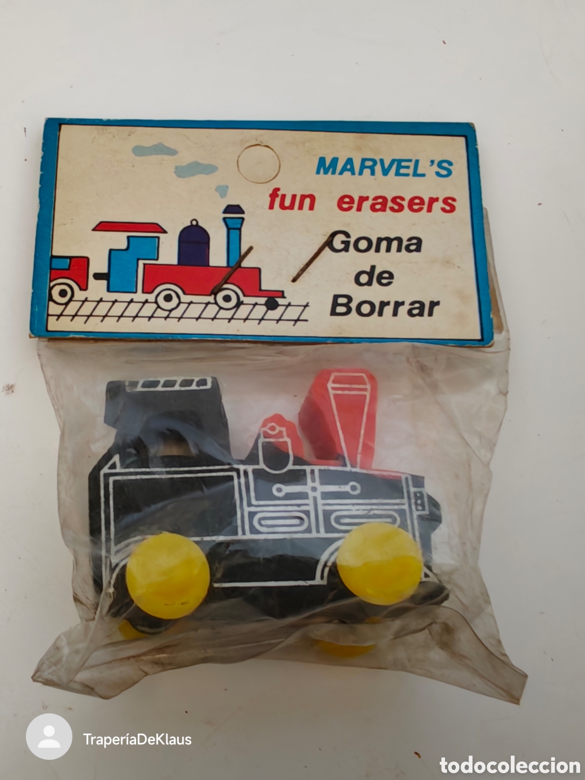 Escriban&iacute;a: Goma de borrar &rdquo;Marvel's fun erasers&rdquo; (Tren) - car141