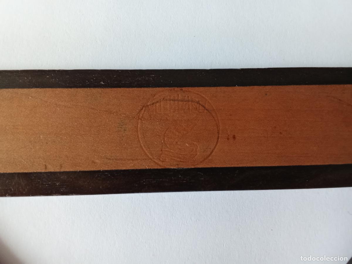 Escriban&iacute;a: Antigua escuadra de madera - Foto 2