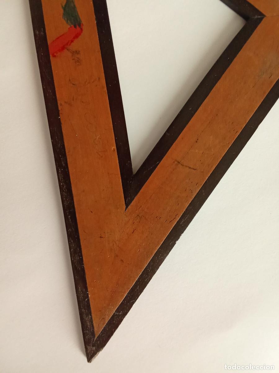 Escriban&iacute;a: Antigua escuadra de madera - Foto 4