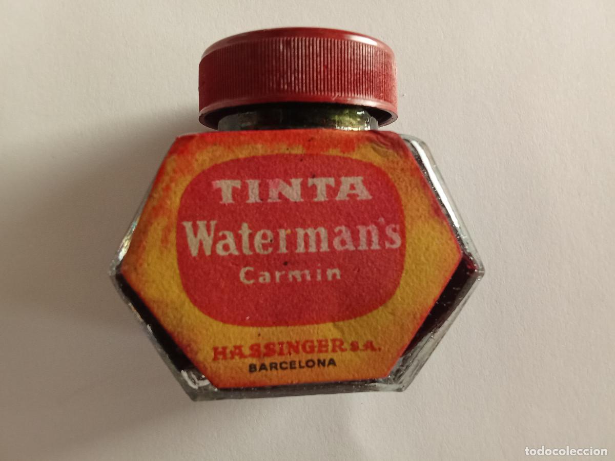 Escriban&iacute;a: Tinta Watermans carm&iacute;n - vac&iacute;o - Foto 2