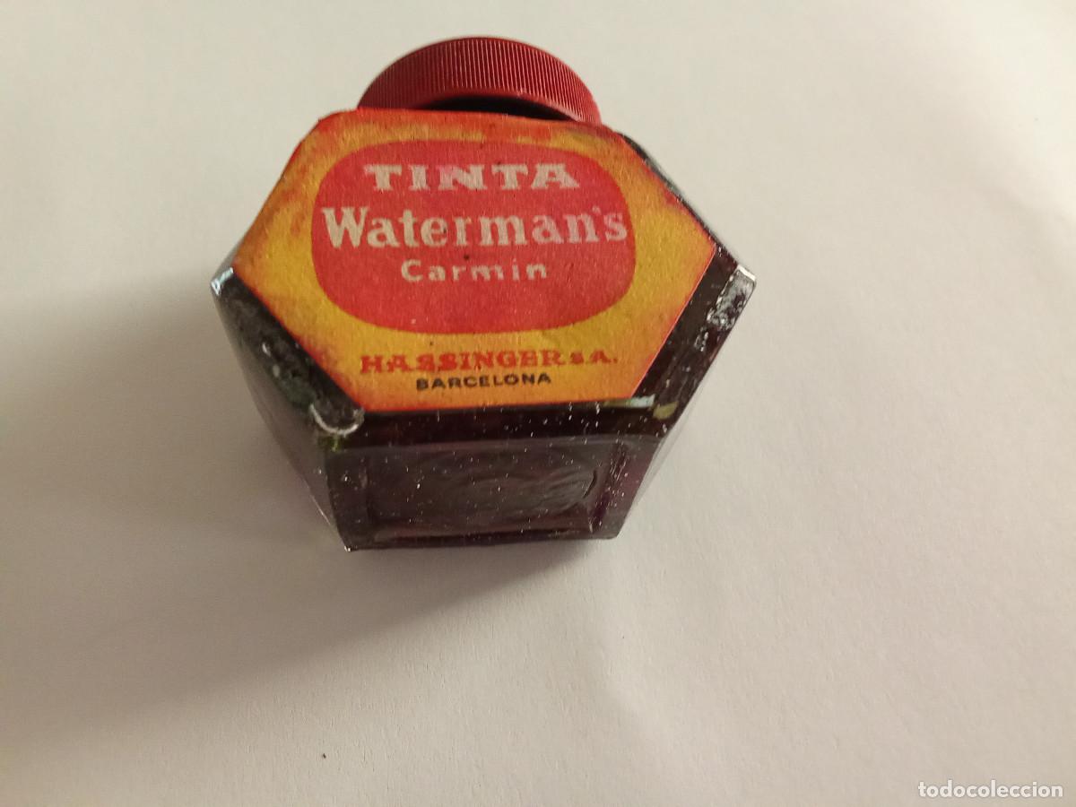 Escriban&iacute;a: Tinta Watermans carm&iacute;n - vac&iacute;o - Foto 3