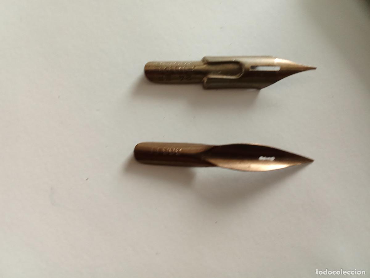 Escriban&iacute;a: Dos palilleros de madera con plumillas - Foto 6