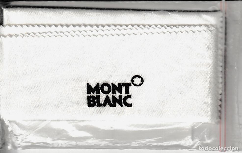 Escriban&iacute;a: MONTBLANC POLISHING CLOTH, GAMUZA ABRILLANTADORA.