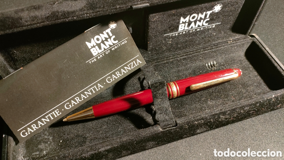 Escriban&iacute;a: Portaminas Mont Blanc 0.7 color burdeos