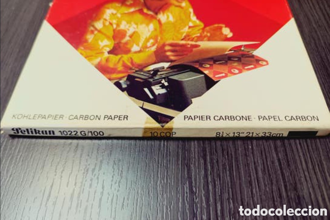 Escriban&iacute;a: Antiguo Papel Carbon PELIKAN INTERPLASTIC - Foto 4